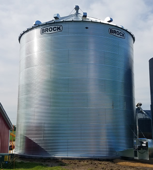 Farm Grain Bins